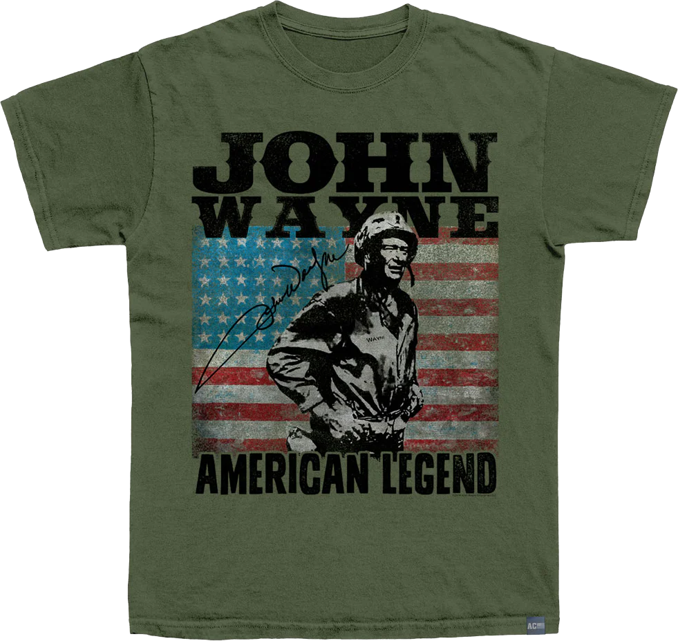 Made In USA John Wayne American Legend T-Shirt