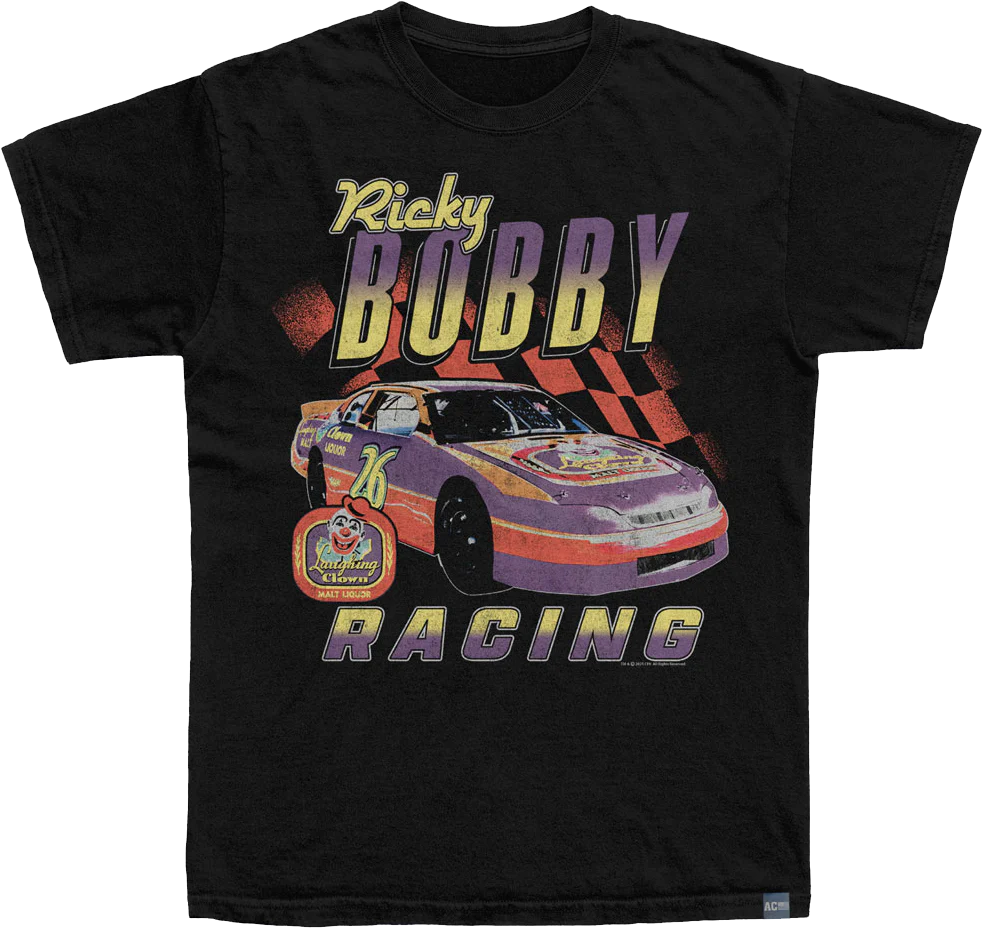 Made In USA Laughing Clown Racing Talladega Nights T-Shirt