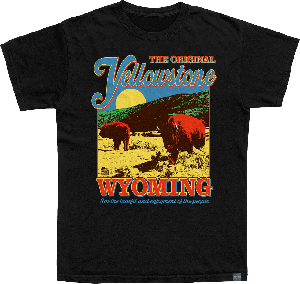 Made In USA OG Yellowstone NPCA T-Shirt