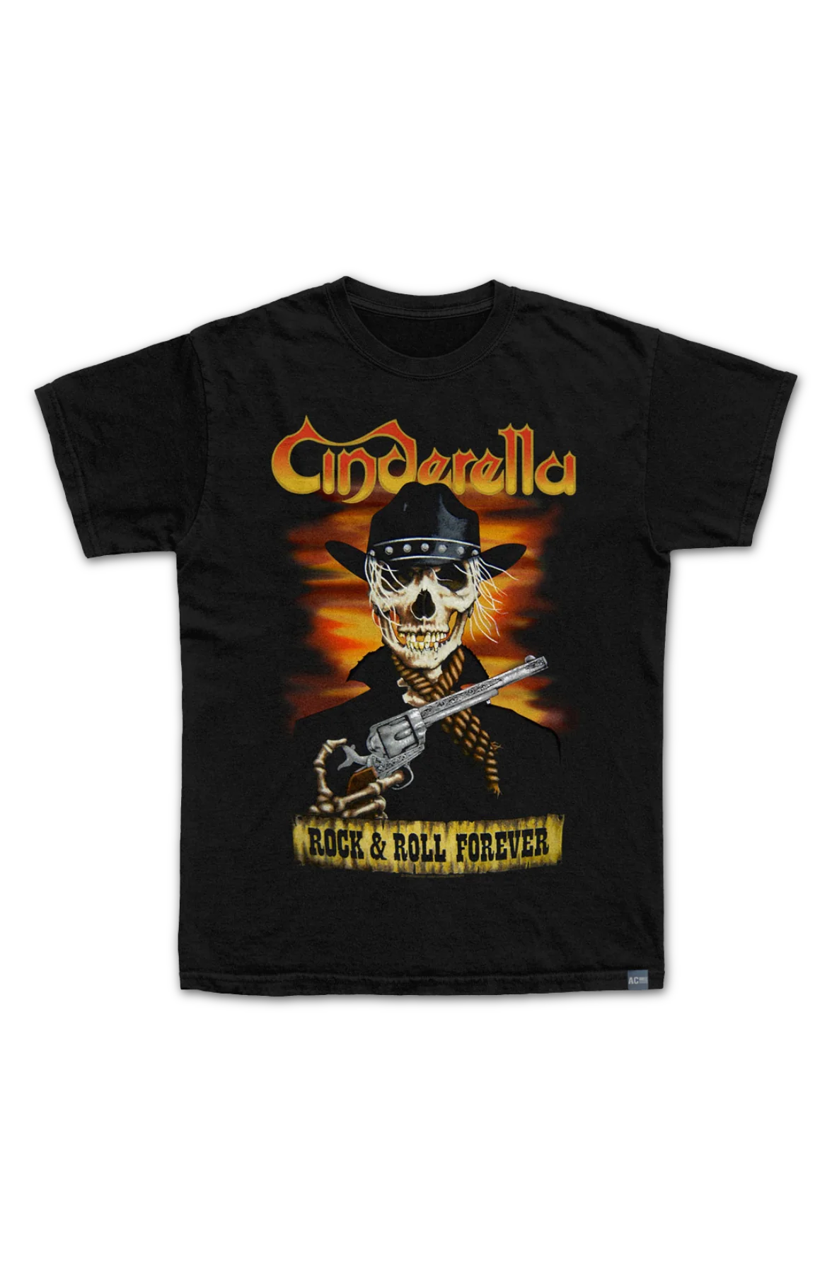 Made In USA Rock and Roll Forever Cinderella T-Shirt - Image 2