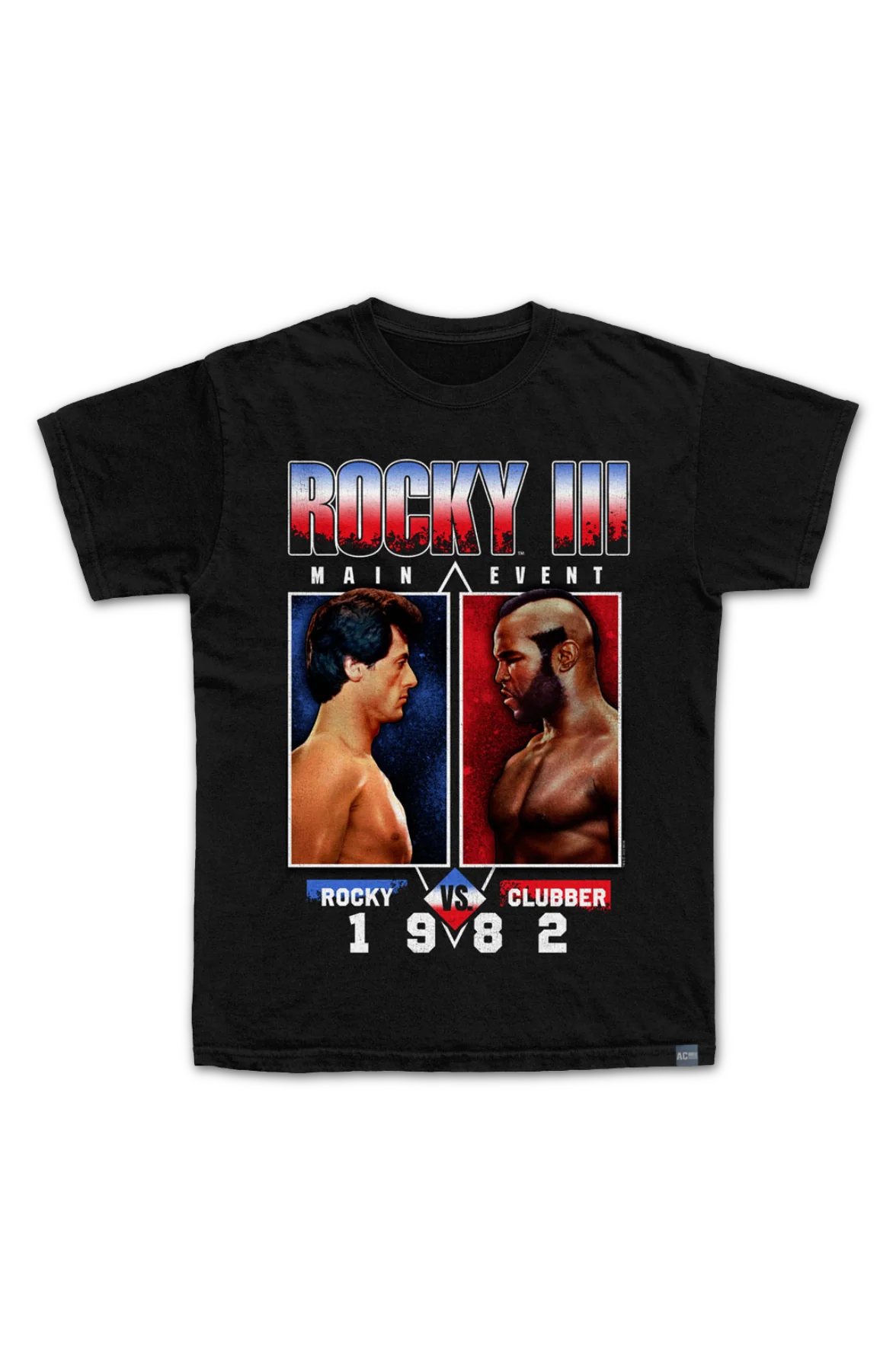 Made In USA Rocky vs. Clubber Rocky III T-Shirt - Image 2