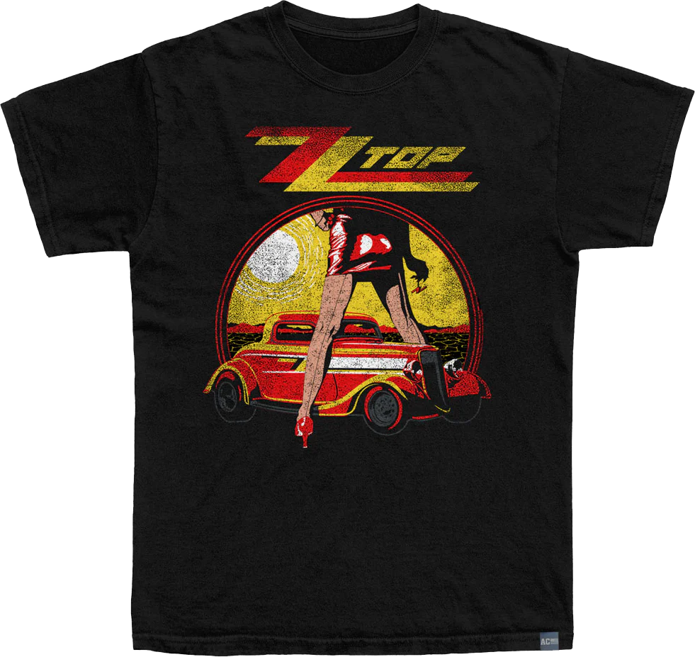Made In USA The “Legs” ZZ Top T-Shirt