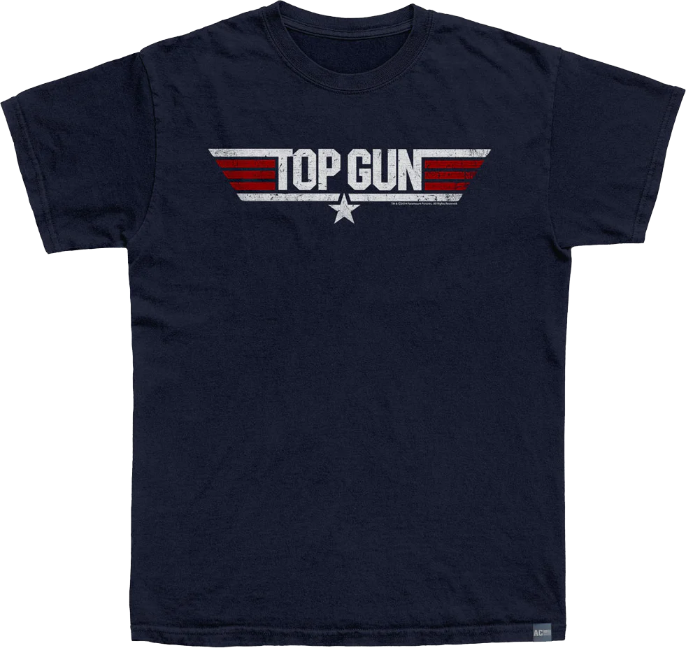 Made In USA Top Gun Logo T-Shirt