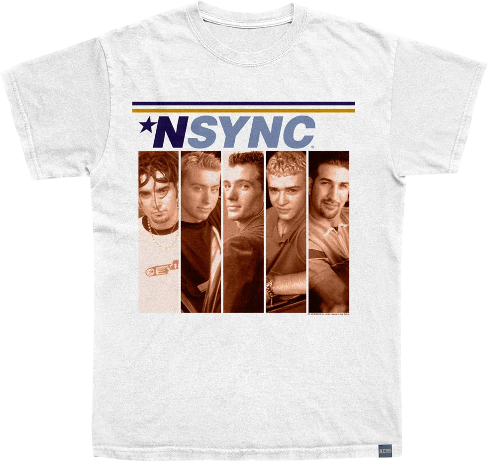Made In USA Vintage Gridlock NSYNC T-Shirt