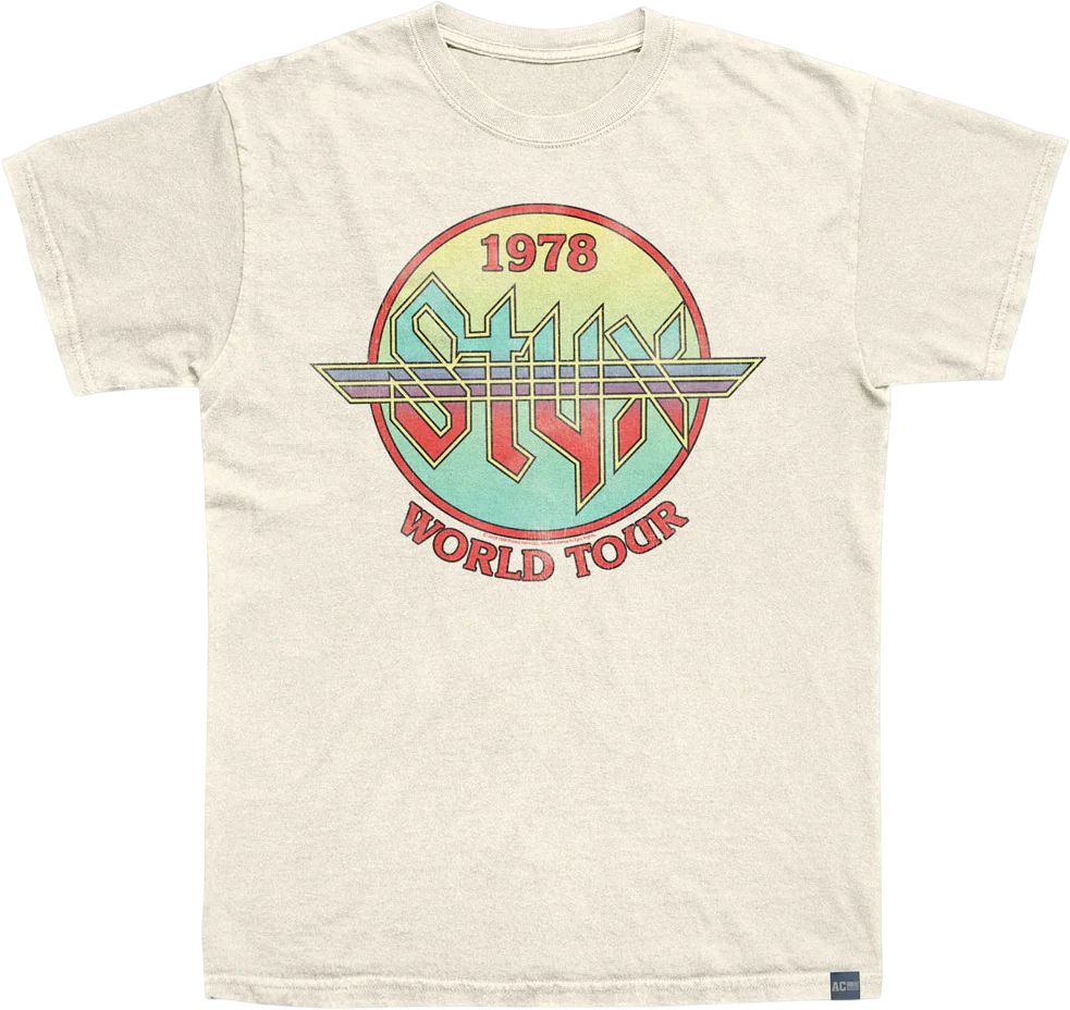 Made In USA World Tour 1978 Styx T-Shirt