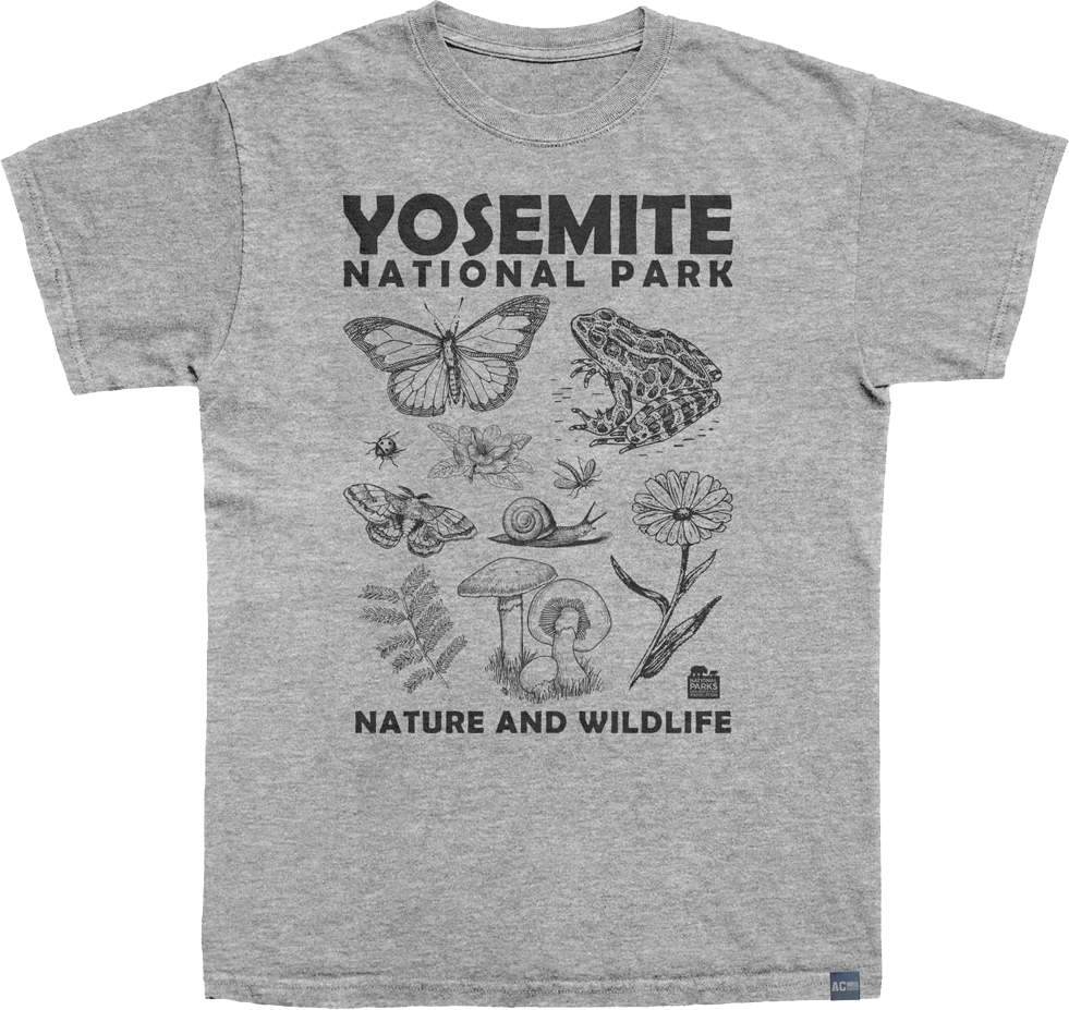 Made In USA Yosemite Nature And Wildlife NPCA T-Shirt