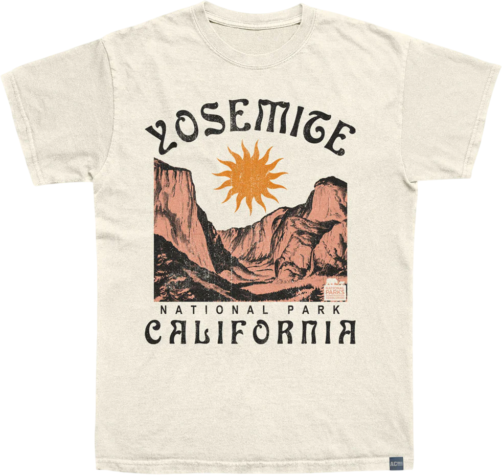 Made In USA Yosemite Noveau NPCA T-Shirt