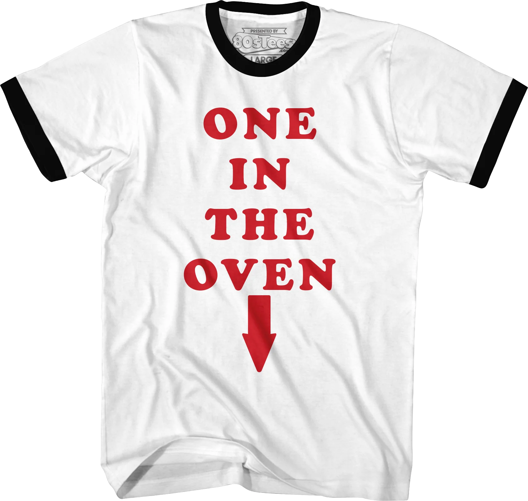 Mahoney One In The Oven Police Academy Ringer Shirt