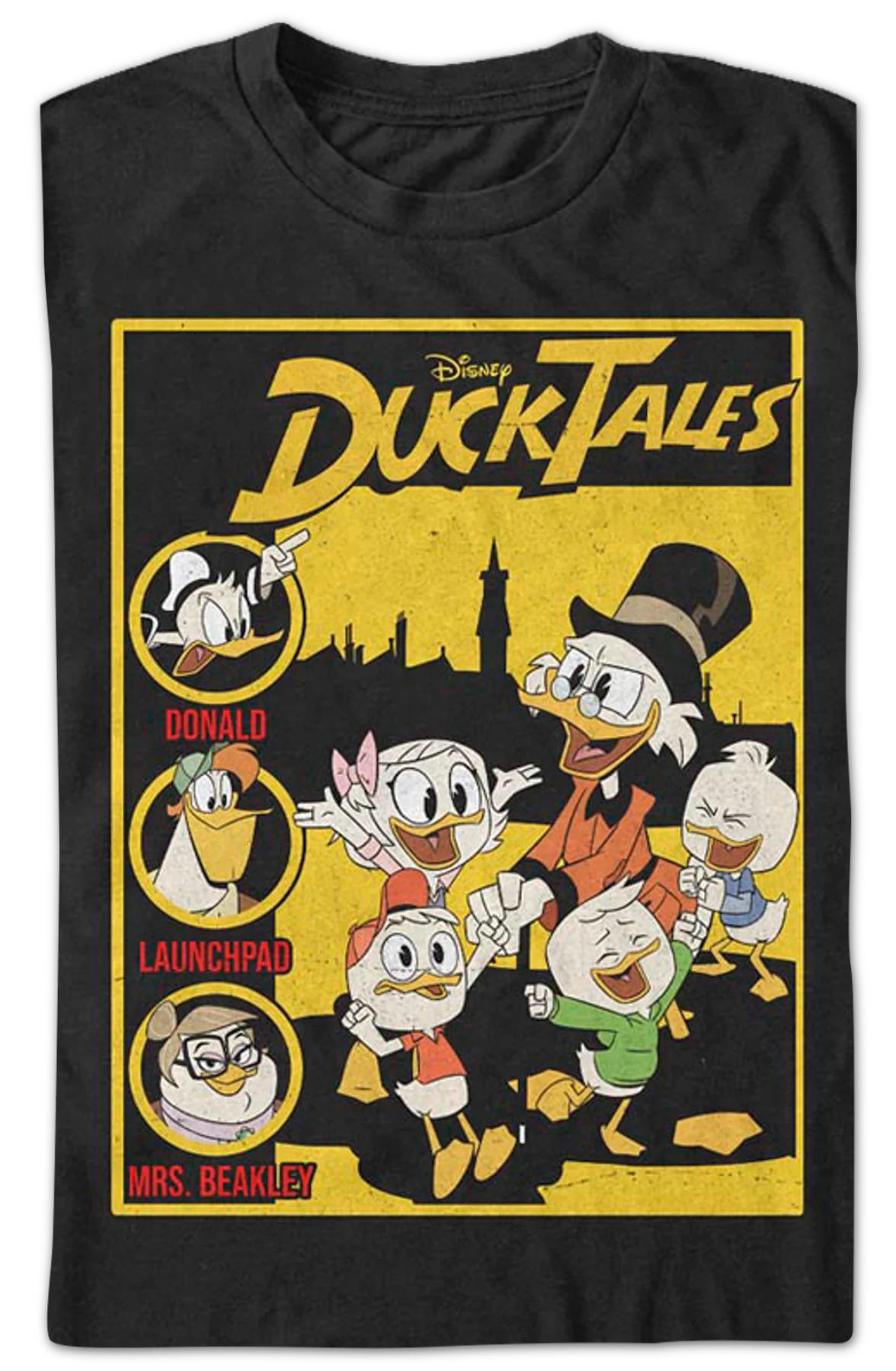 Main Cast And Supporting Characters DuckTales T-Shirt - Image 2