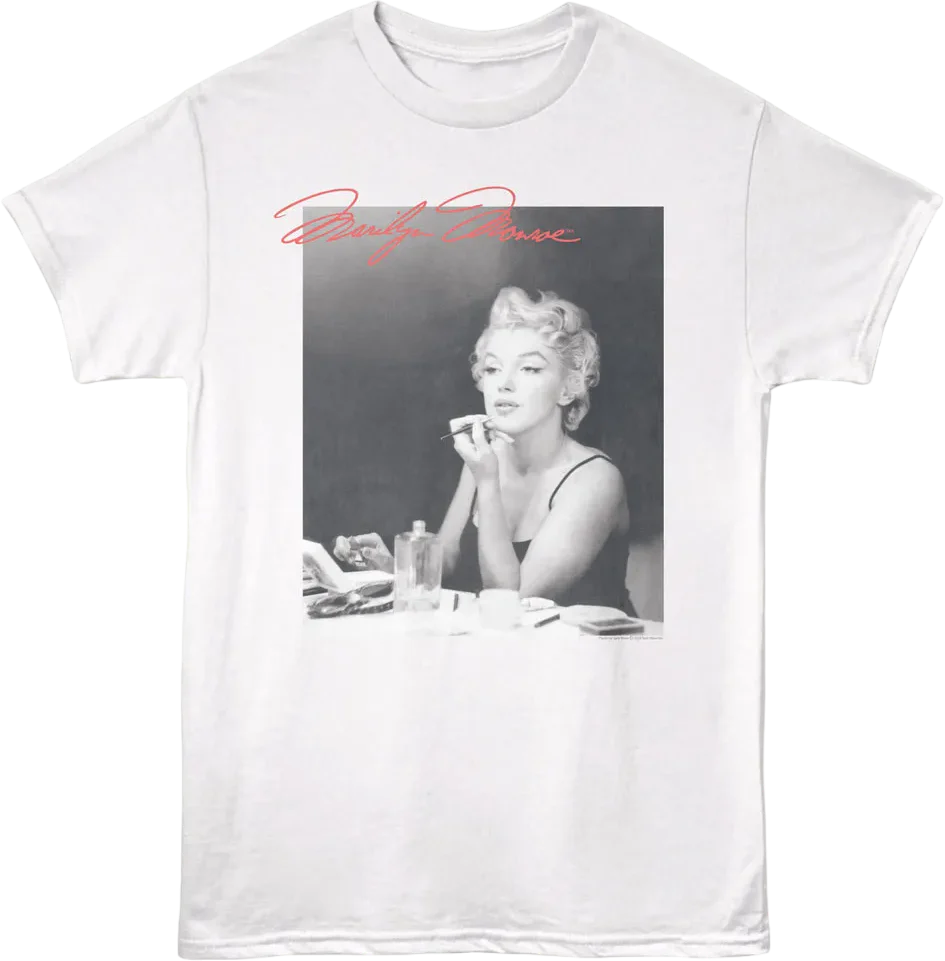 Makeup Vanity Marilyn Monroe T-Shirt