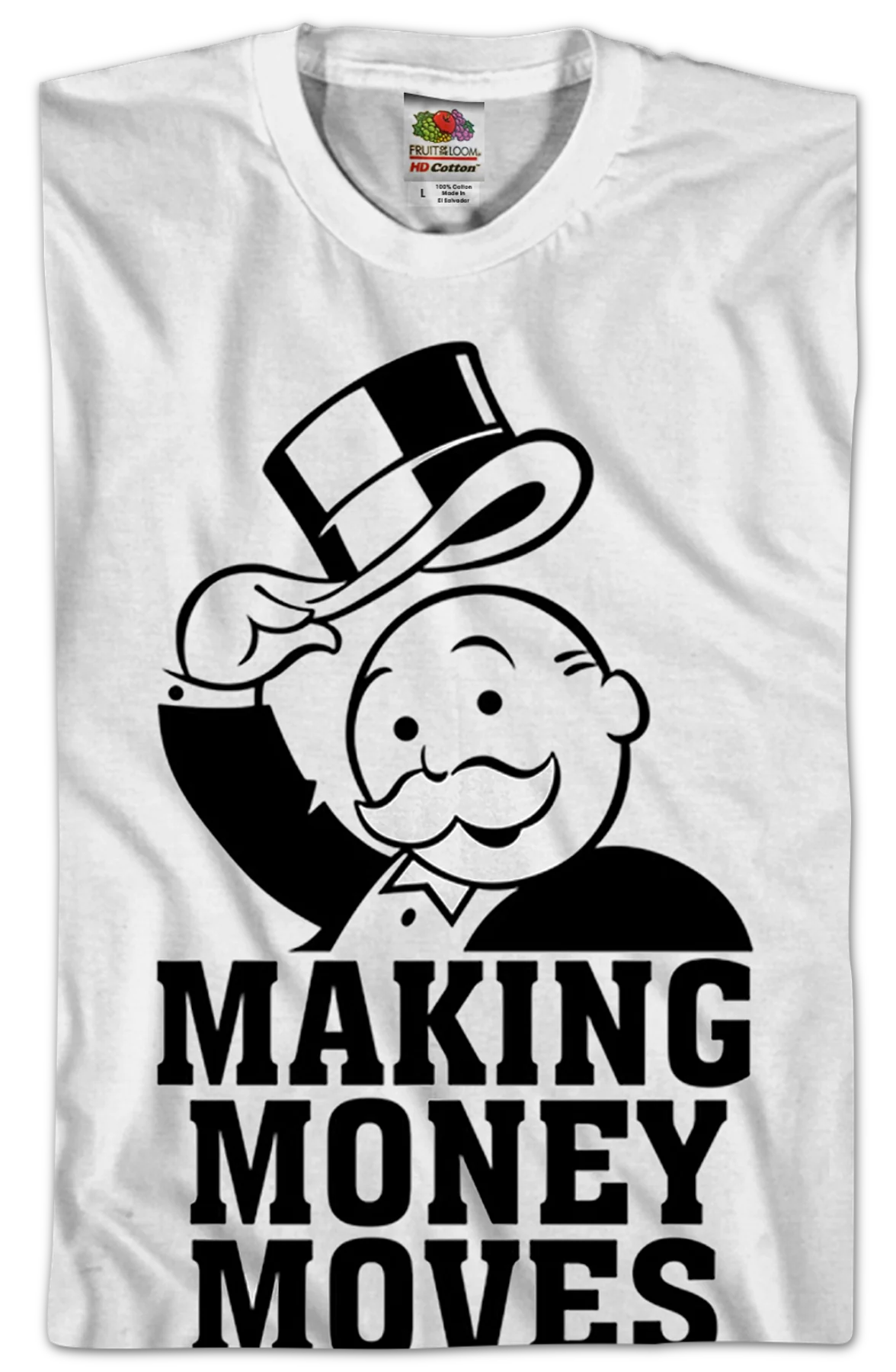 Making Money Moves Monopoly T-Shirt - Image 2
