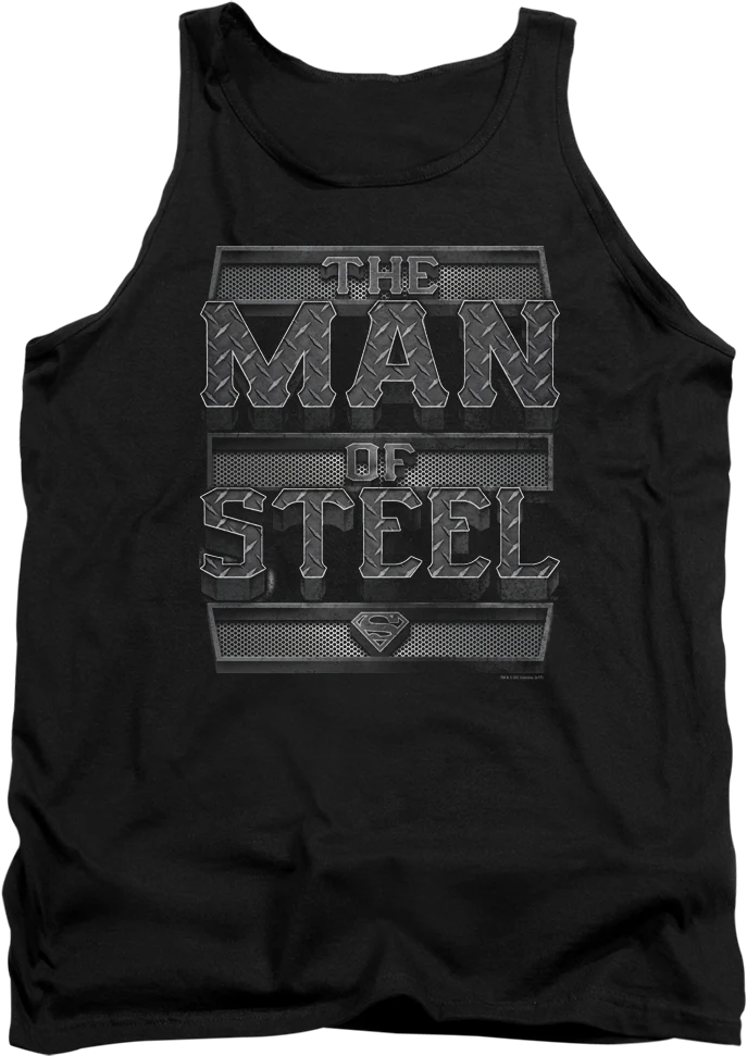 Man of Steel Superman Tank Top
