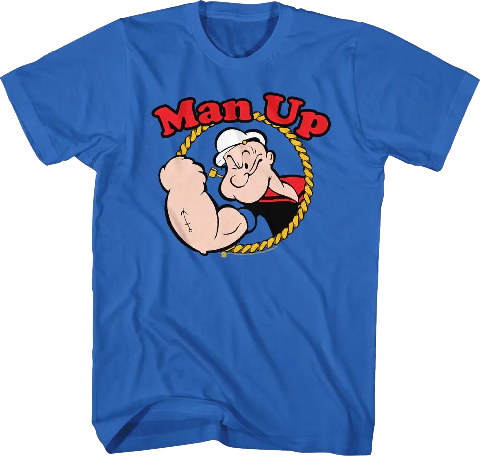 Man Up Popeye T-Shirt