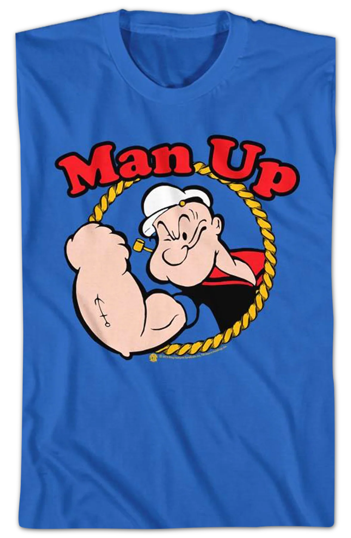 Man Up Popeye T-Shirt - Image 2