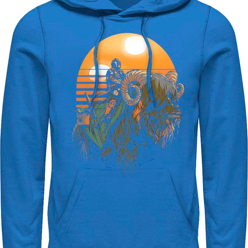 Mandalorian Bantha Riders Star Wars Hoodie