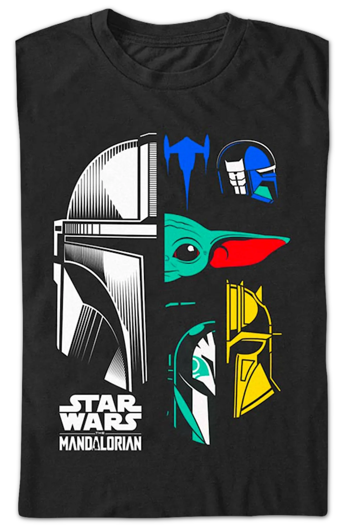 Mandalorian Icons Star Wars T-Shirt - Image 2