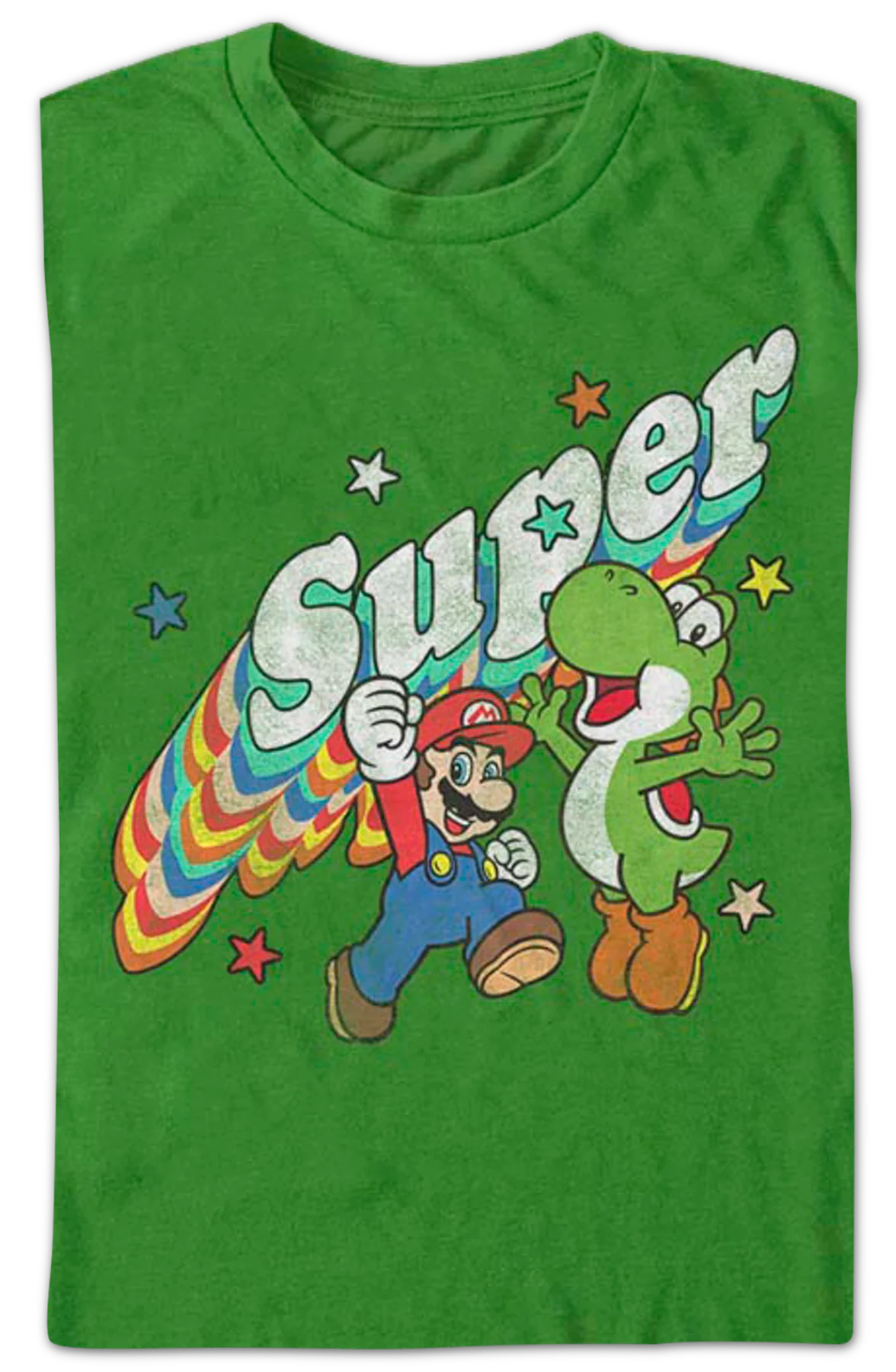 Mario and Yoshi Super Mario Bros. T-Shirt - Image 2