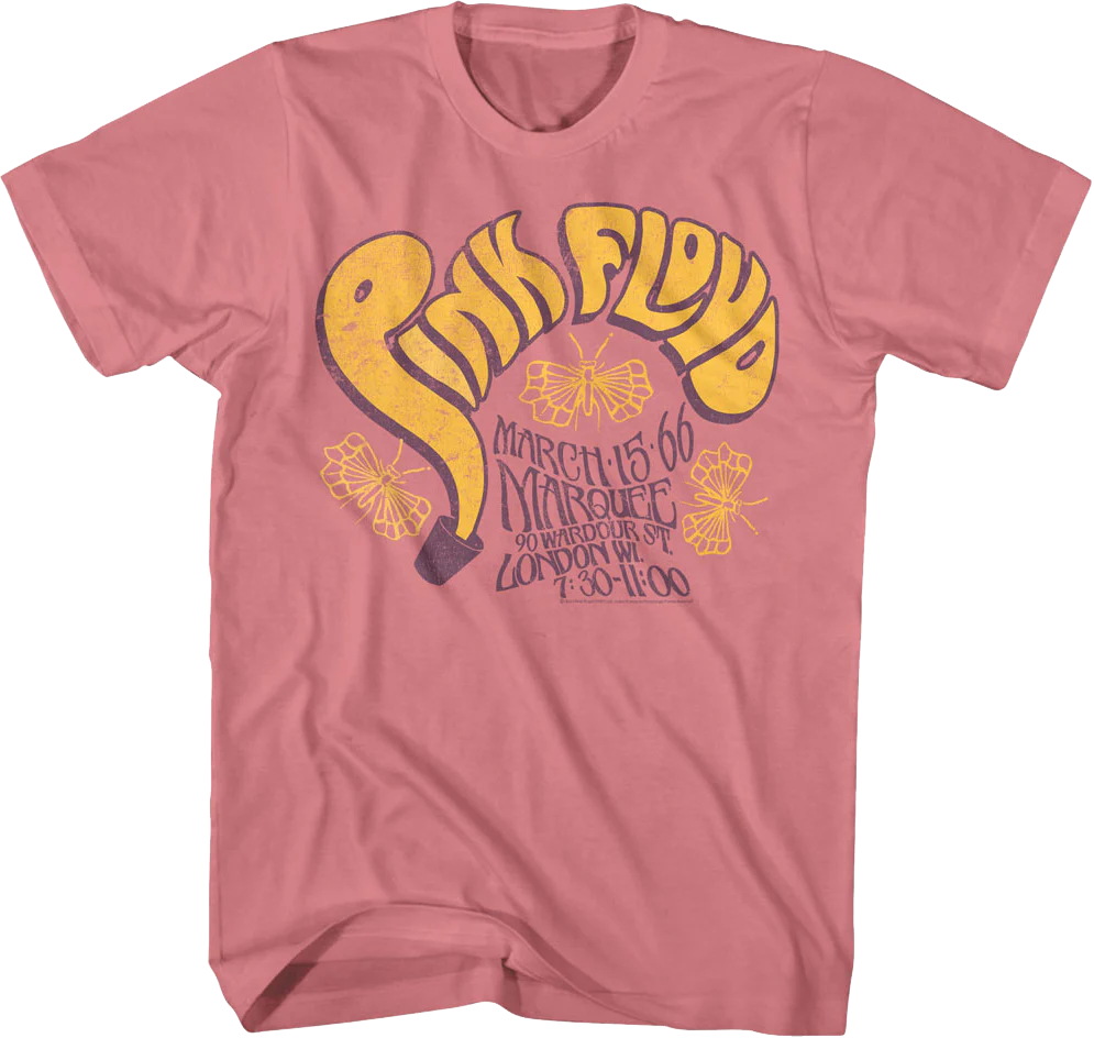 Marquee Poster Pink Floyd T-Shirt