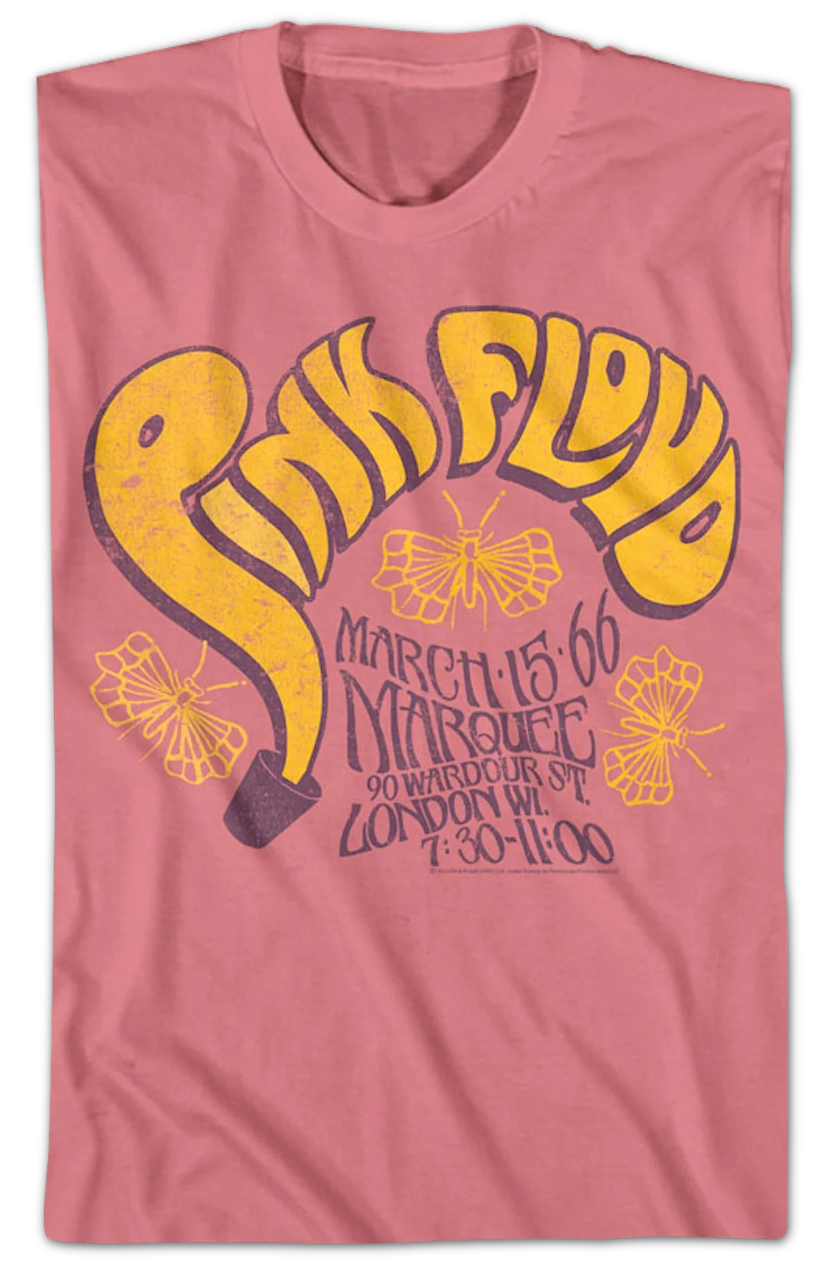 Marquee Poster Pink Floyd T-Shirt - Image 2