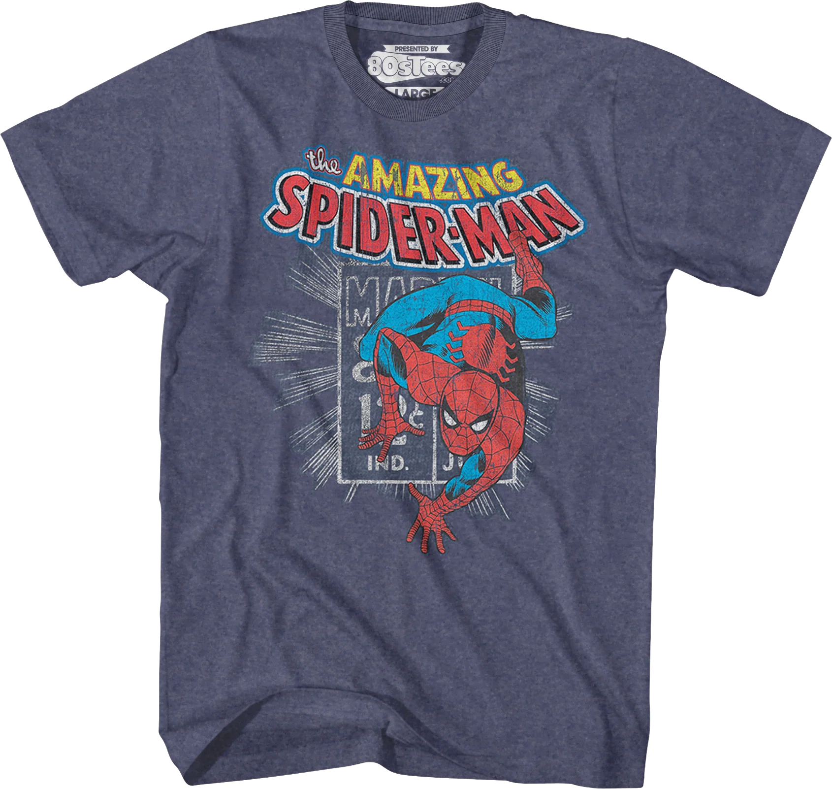 Marvel Stamp Spider-Man T-Shirt