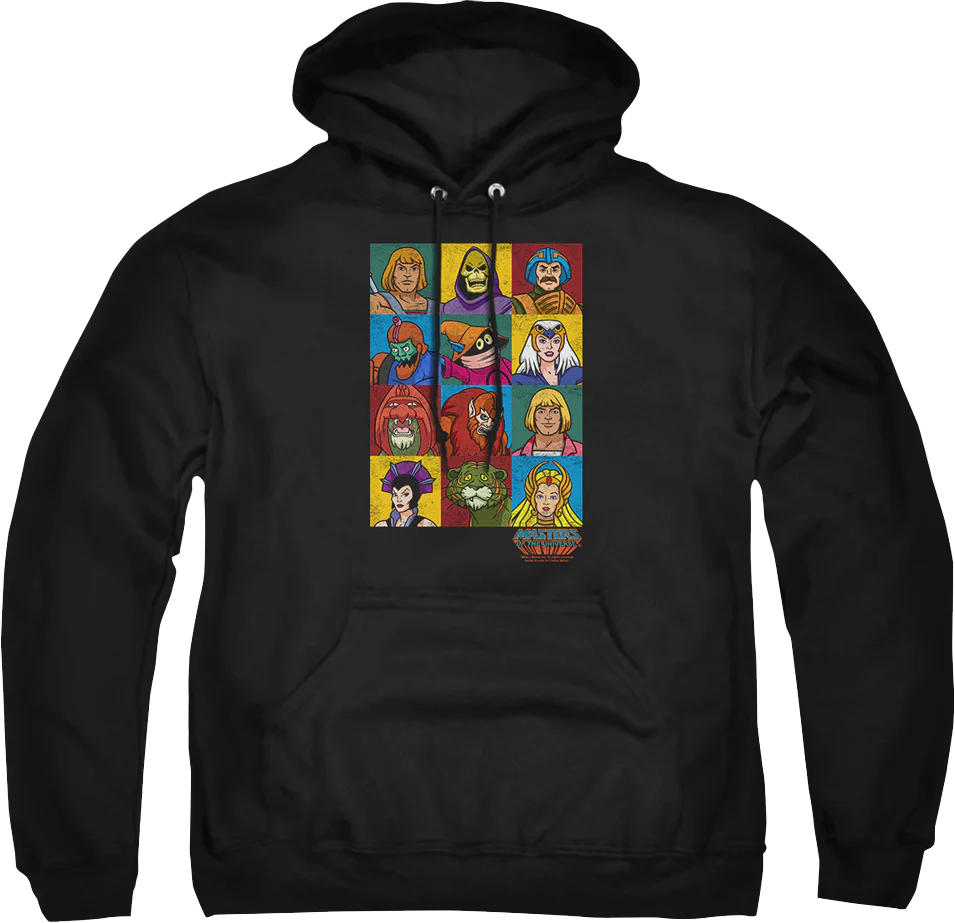 Masters of the Universe Characters Hoodie