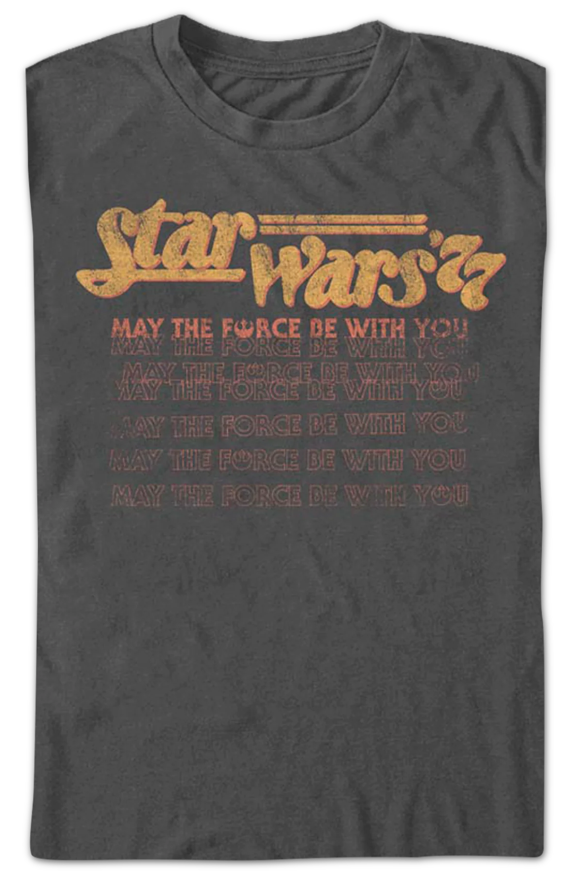 May The Force Be With You '77 Star Wars T-Shirt - Image 2