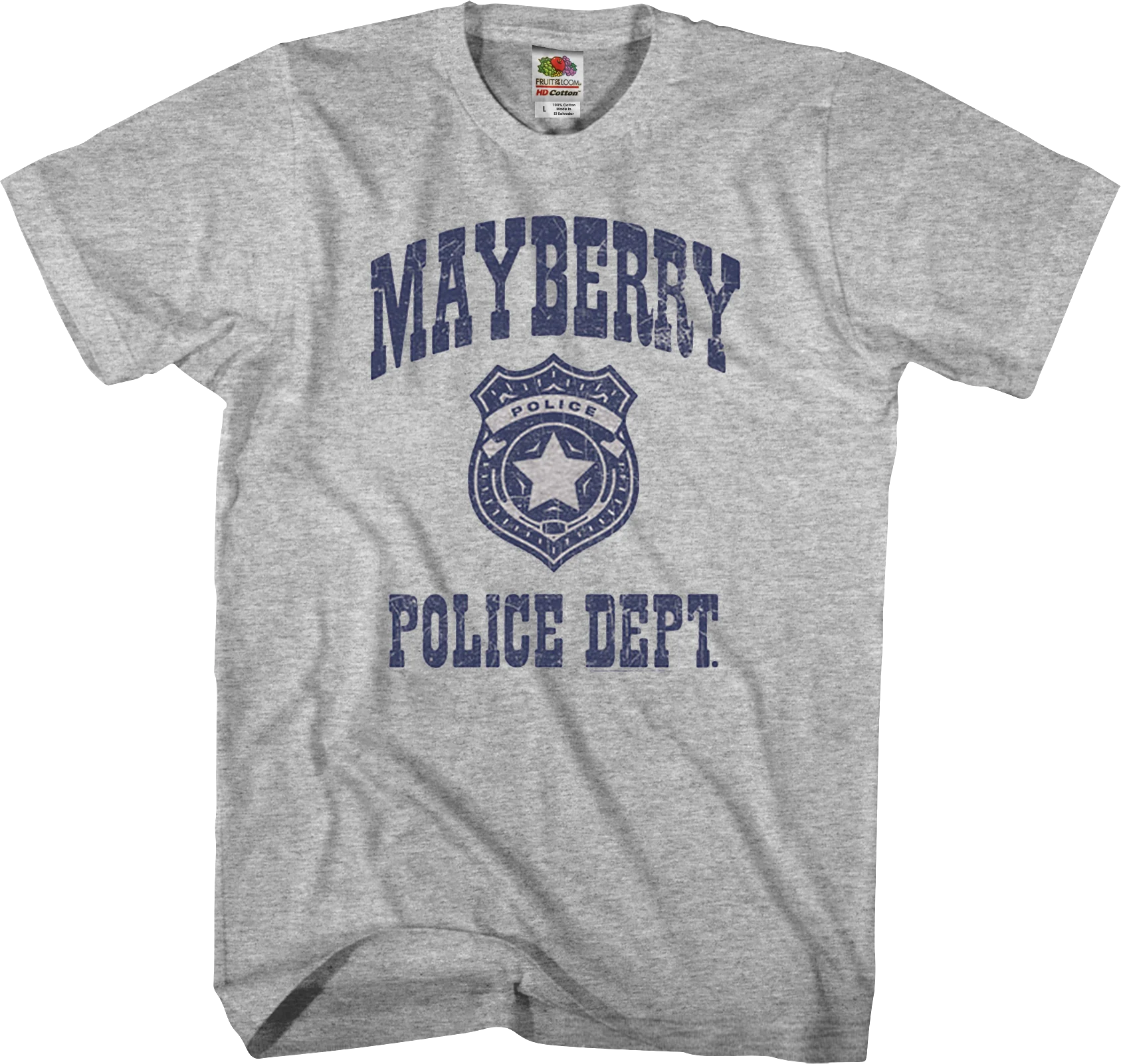 Mayberry Police Dept. Andy Griffith Show T-Shirt