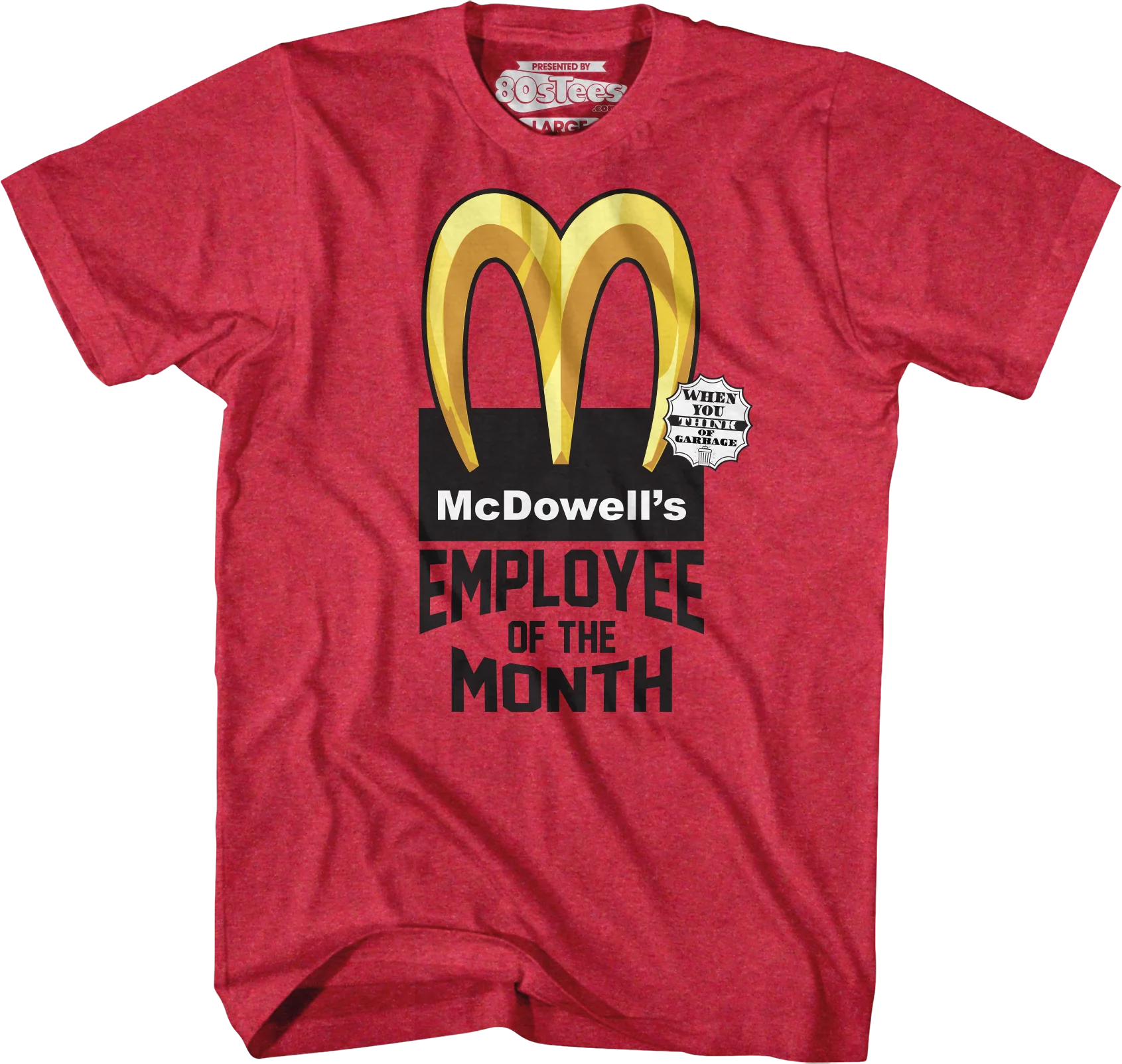 McDowell's Employee Of The Month Coming To America T-Shirt
