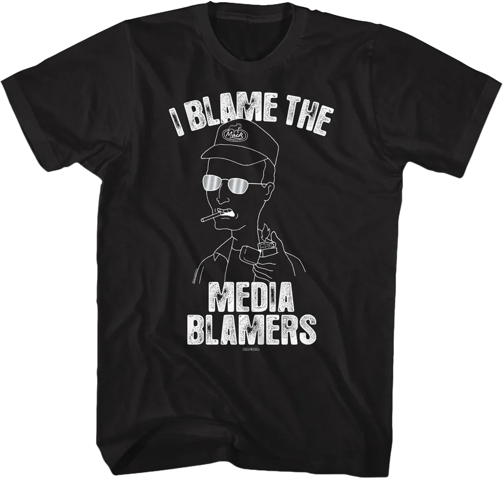 Media Blamers King of the Hill T-Shirt