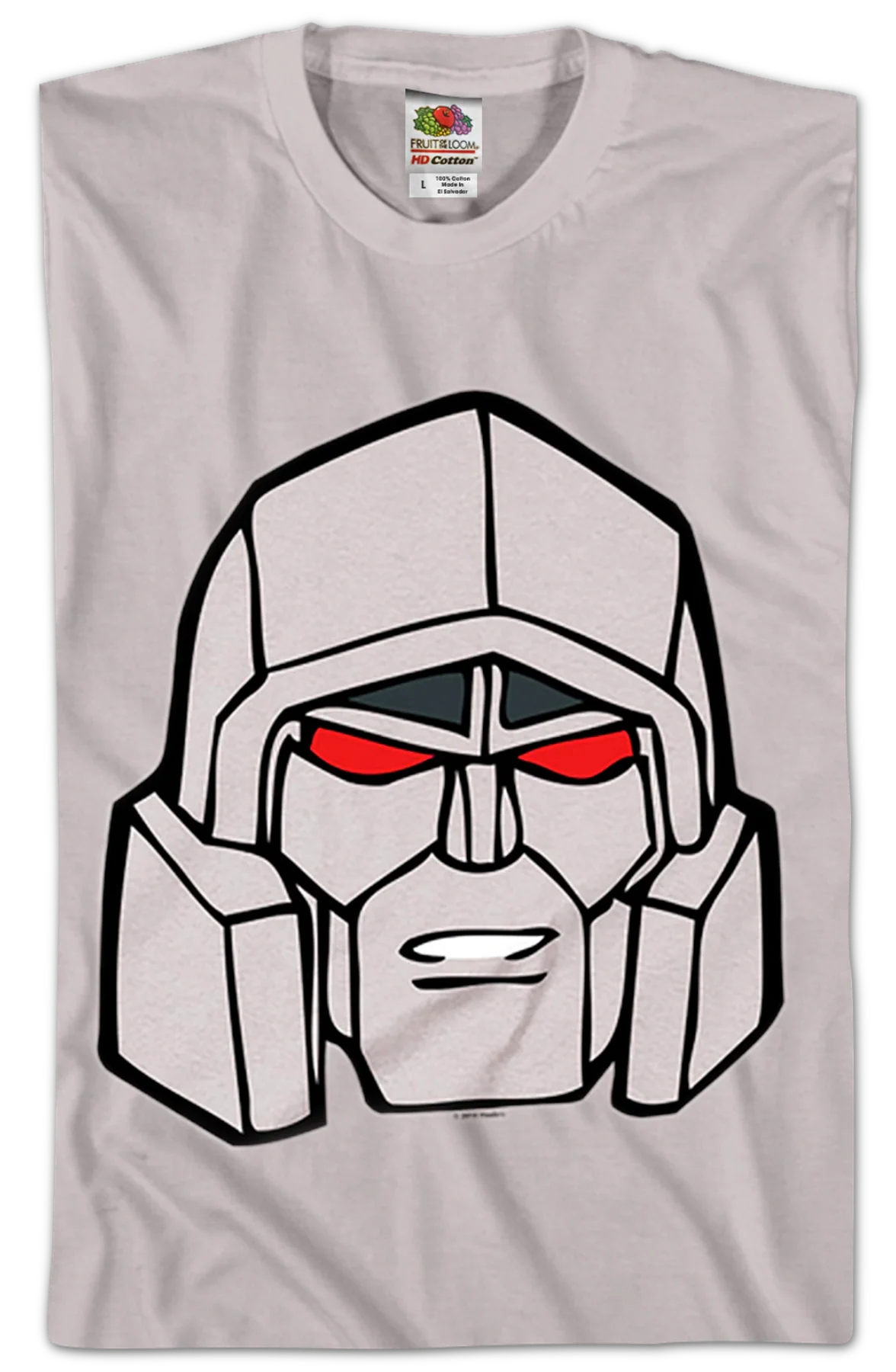Megatron Head Shot Transformers T-Shirt - Image 2