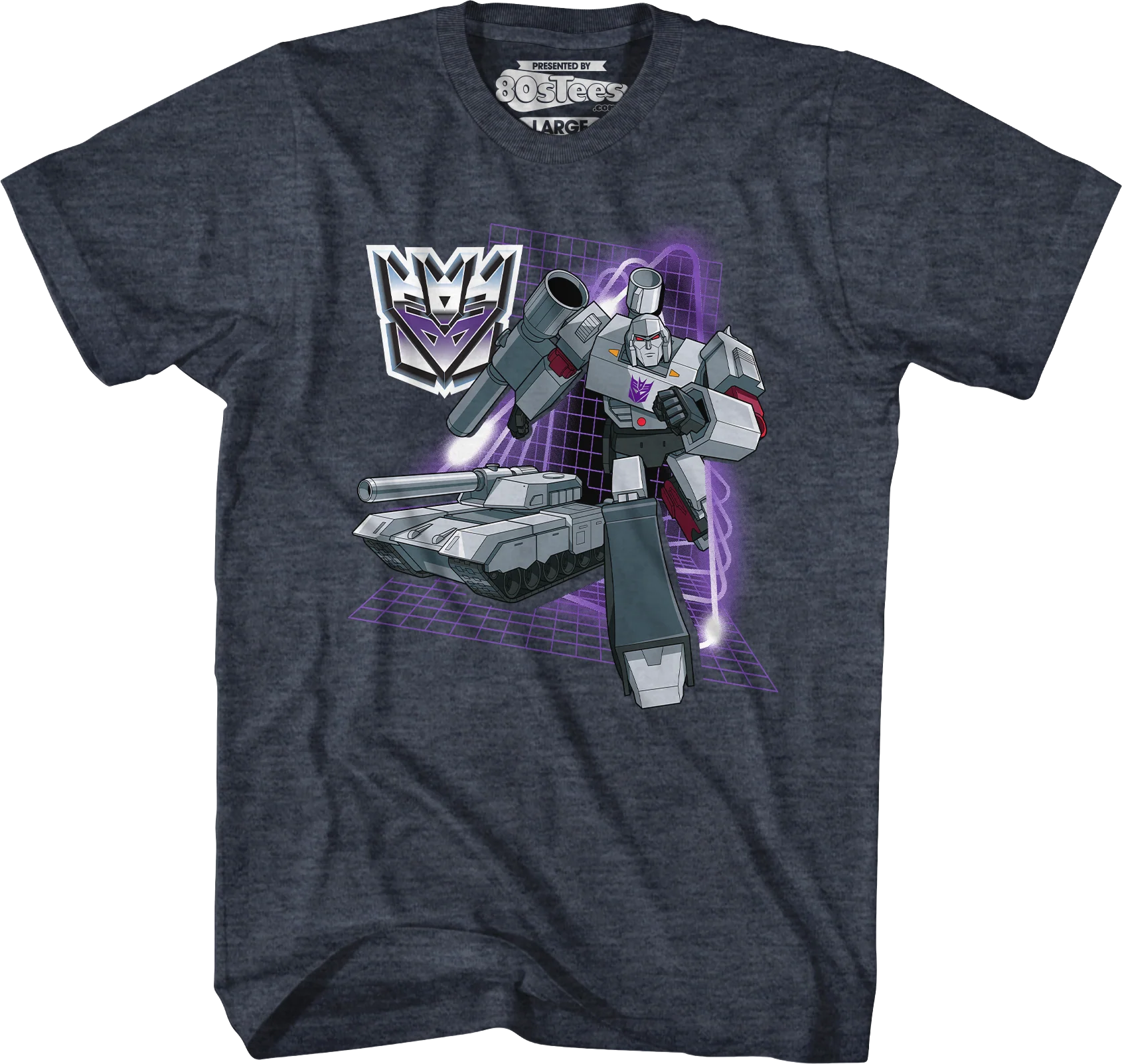 Megatron Robot & Vehicle Collage Transformers T-Shirt - Image 4