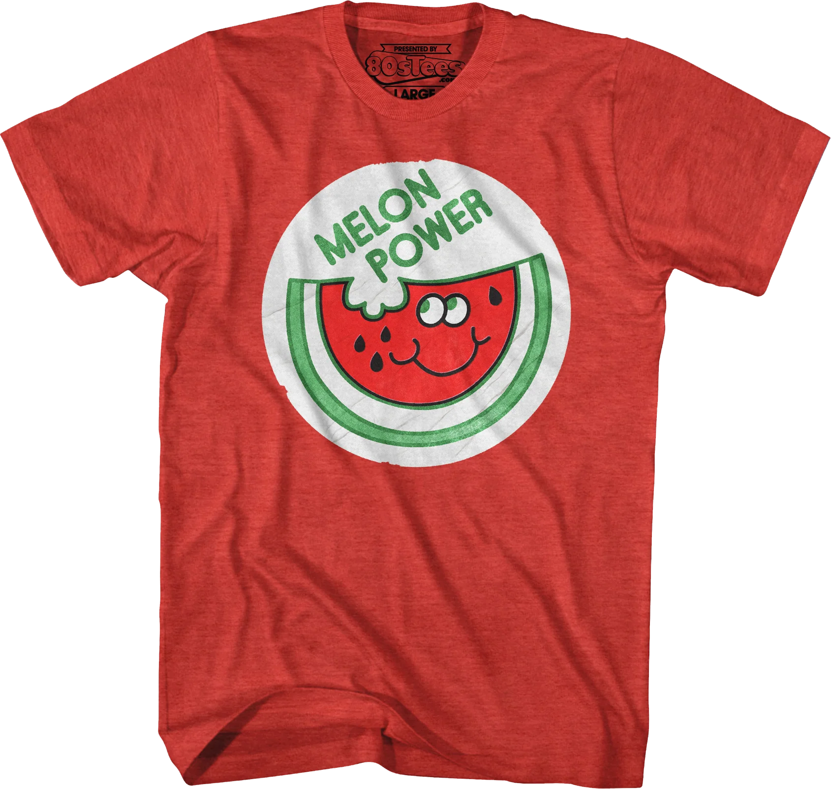 Melon Power Scratch & Sniff Sticker T-Shirt - Image 15