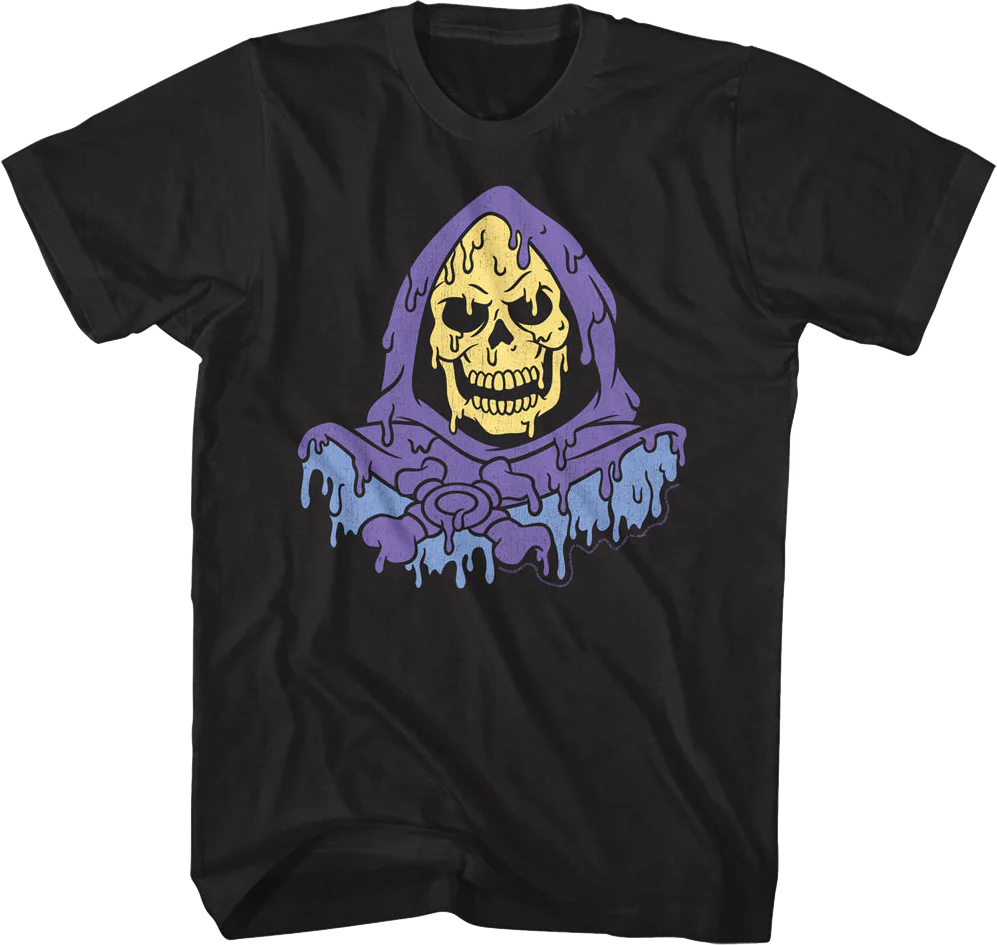 Melting Skeletor Masters of the Universe T-Shirt