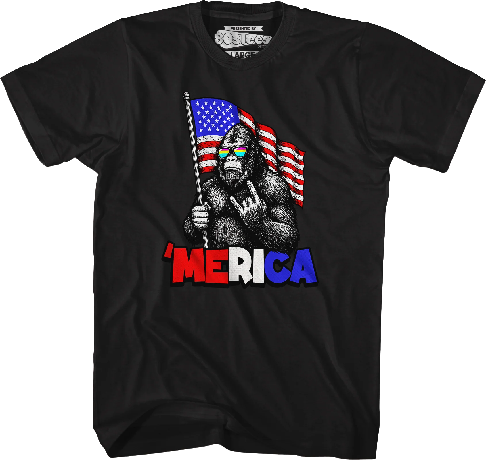'Merica Bigfoot T-Shirt - Image 4