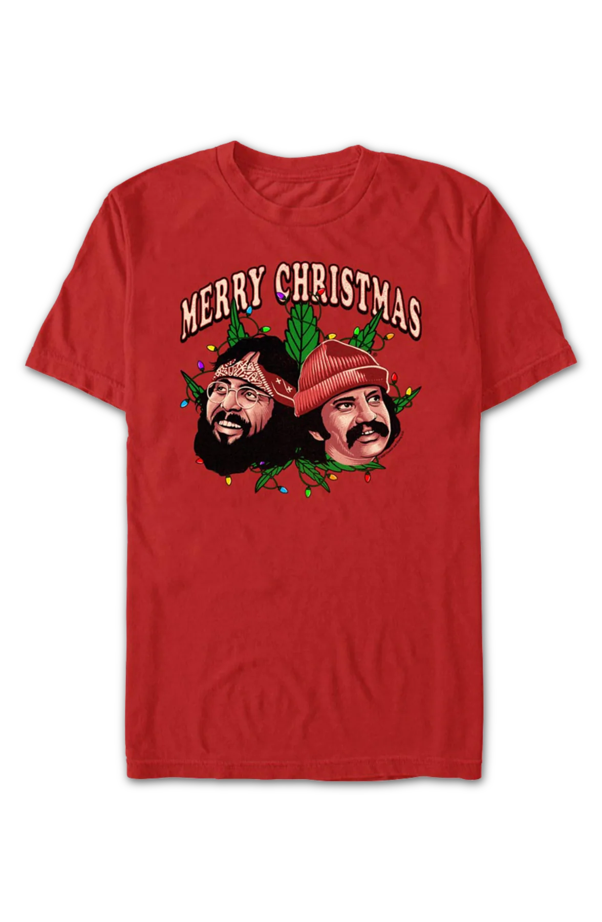 Merry Christmas Cheech and Chong T-Shirt - Image 2