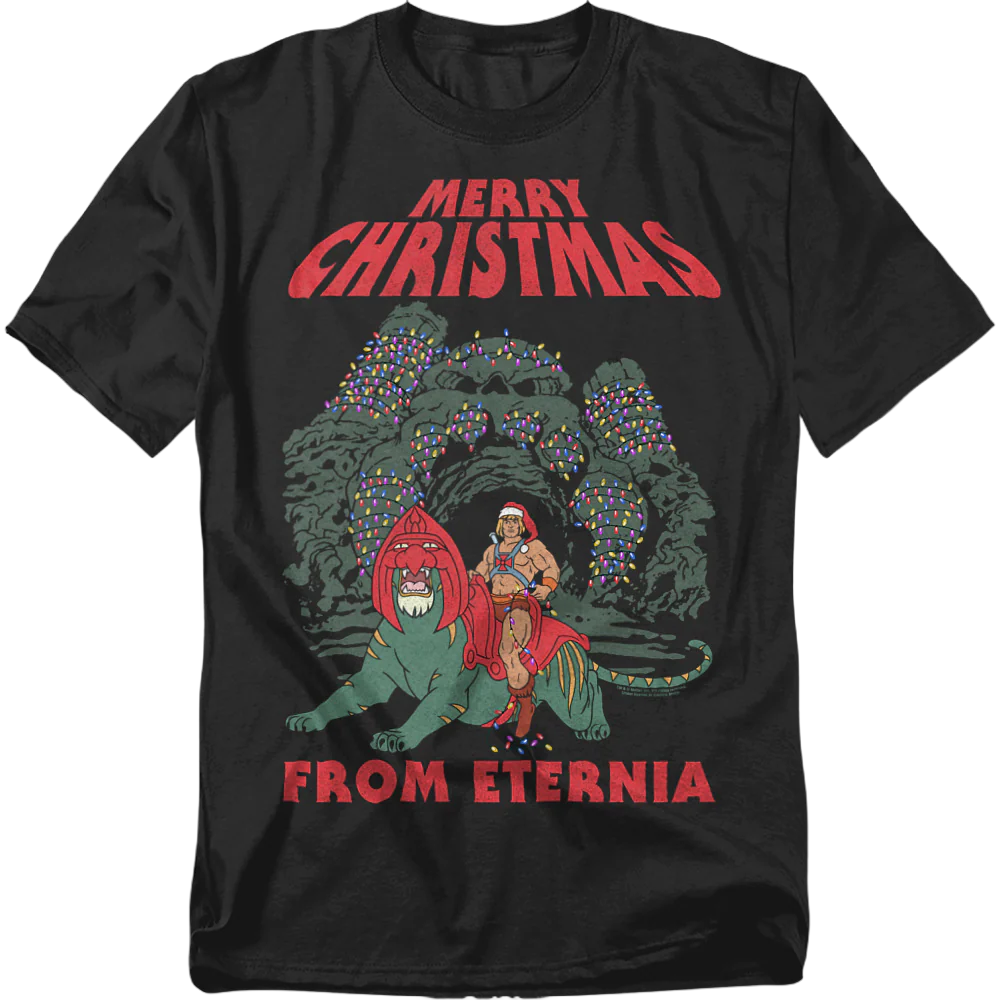 Merry Christmas from Eternia Masters of the Universe T-Shirt