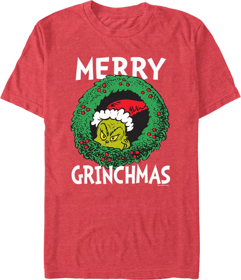 Merry Grinchmas Dr. Seuss T-Shirt