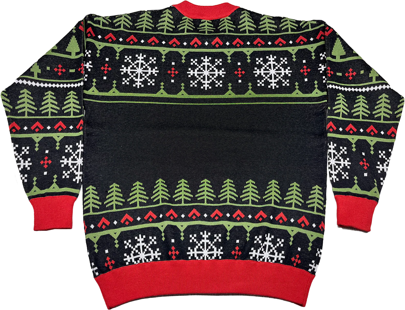Merry New Year Trading Places Knitted Sweater - Image 3