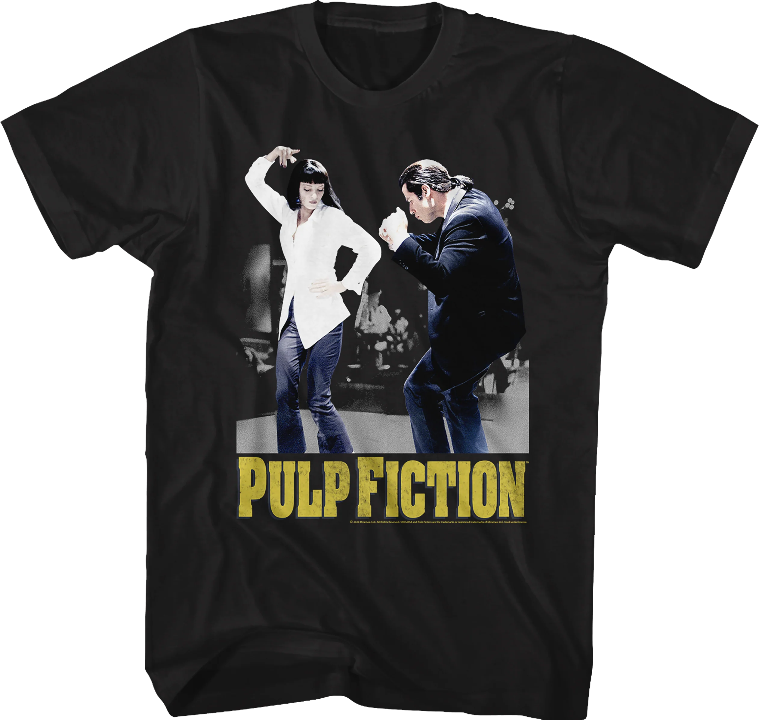 Mia and Vincent Dancing Pulp Fiction T-Shirt