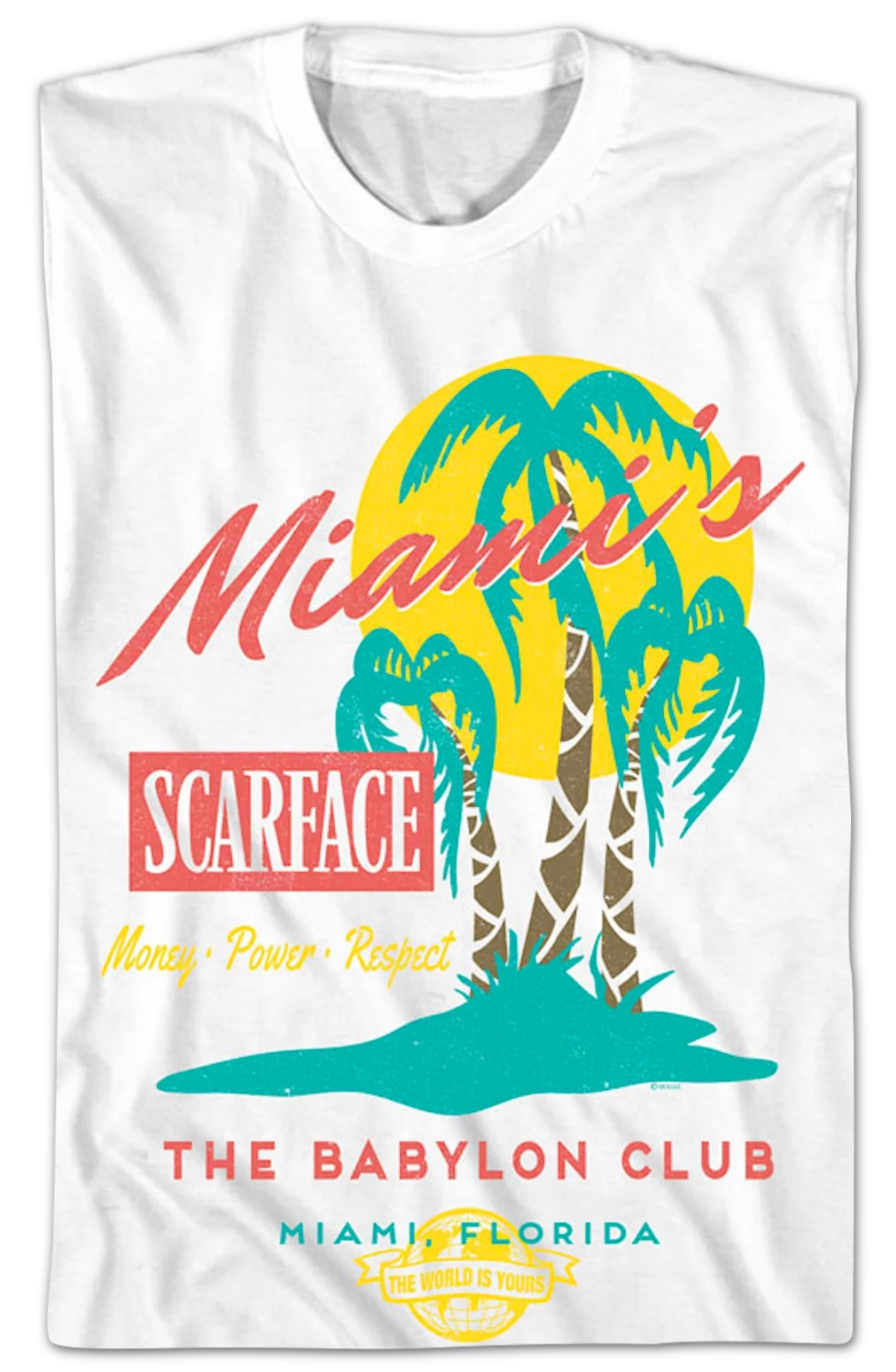 Miami's Babylon Club Scarface T-Shirt - Image 2