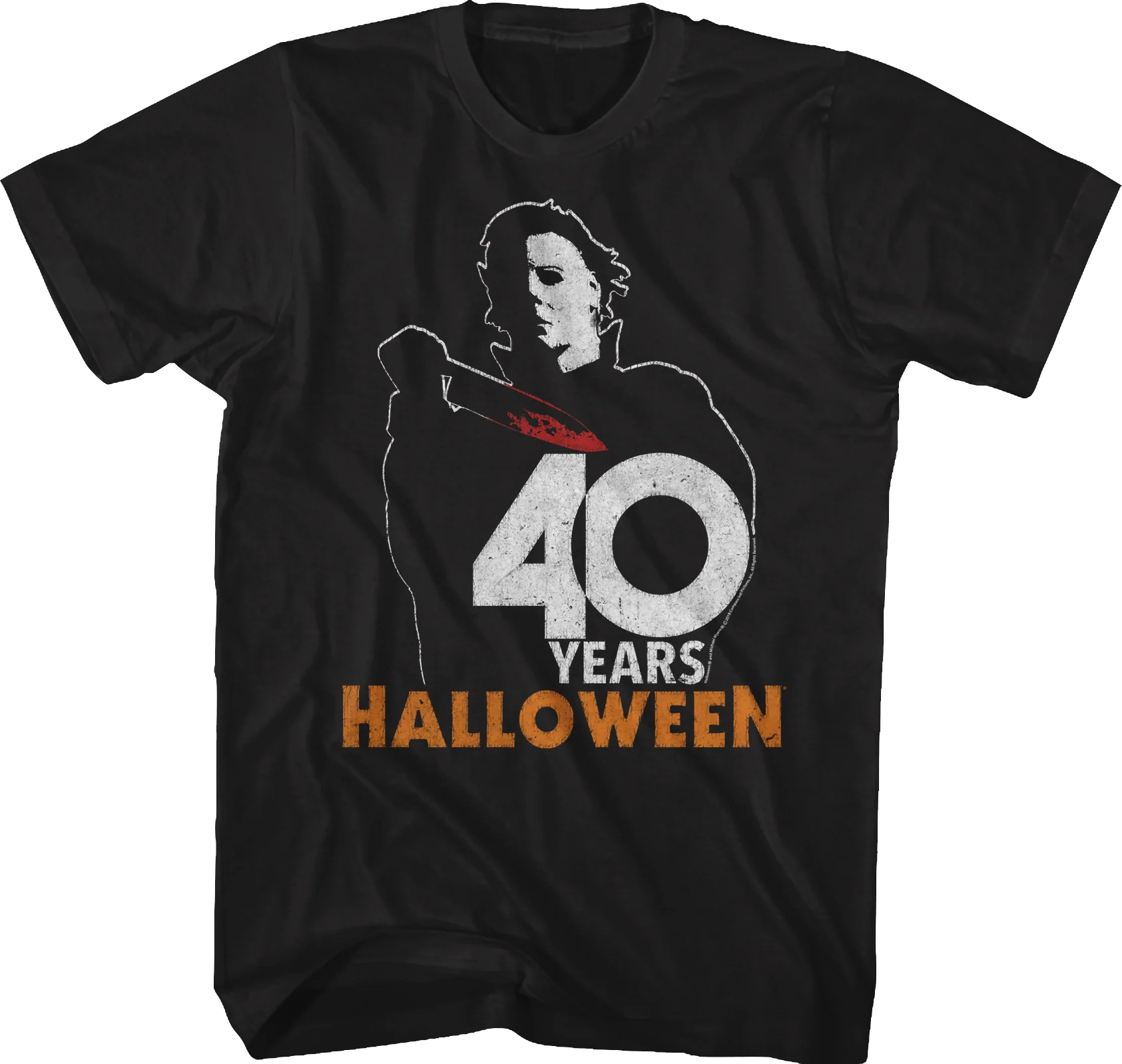 Michael Myers 40 Years Halloween T-Shirt