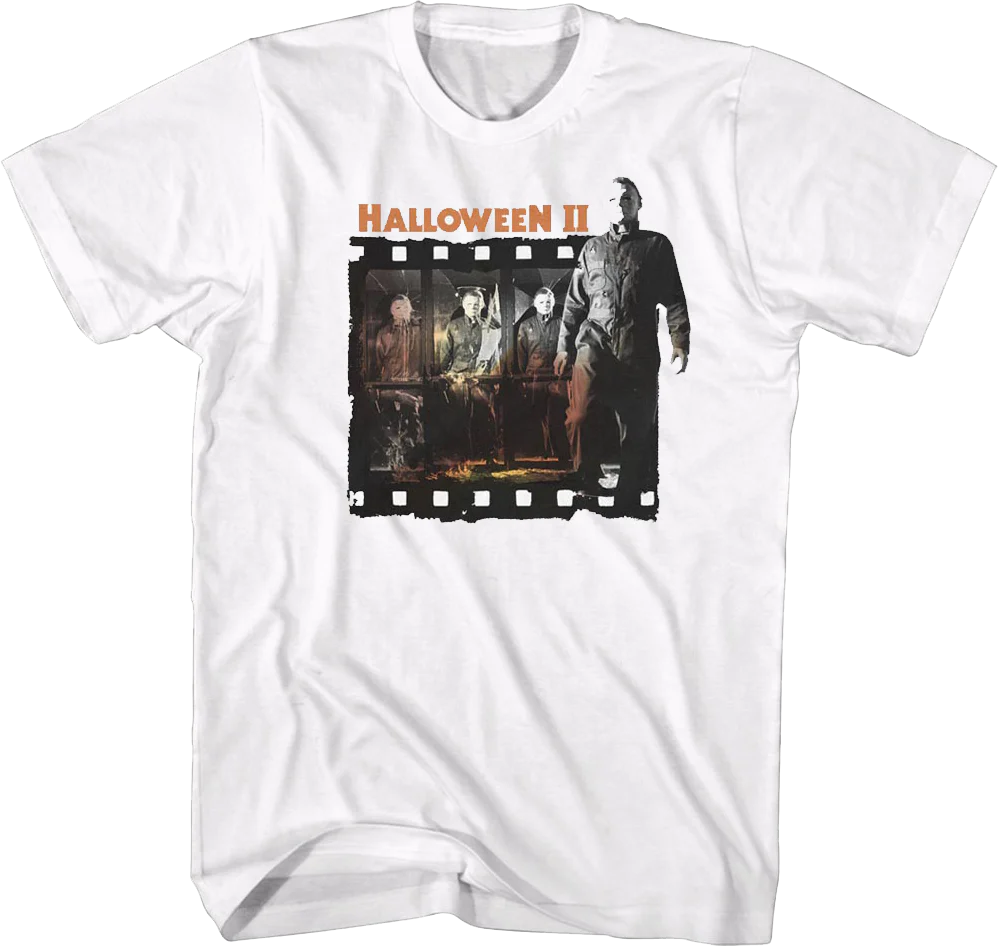 Michael Myers Film Strip Halloween II Shirt