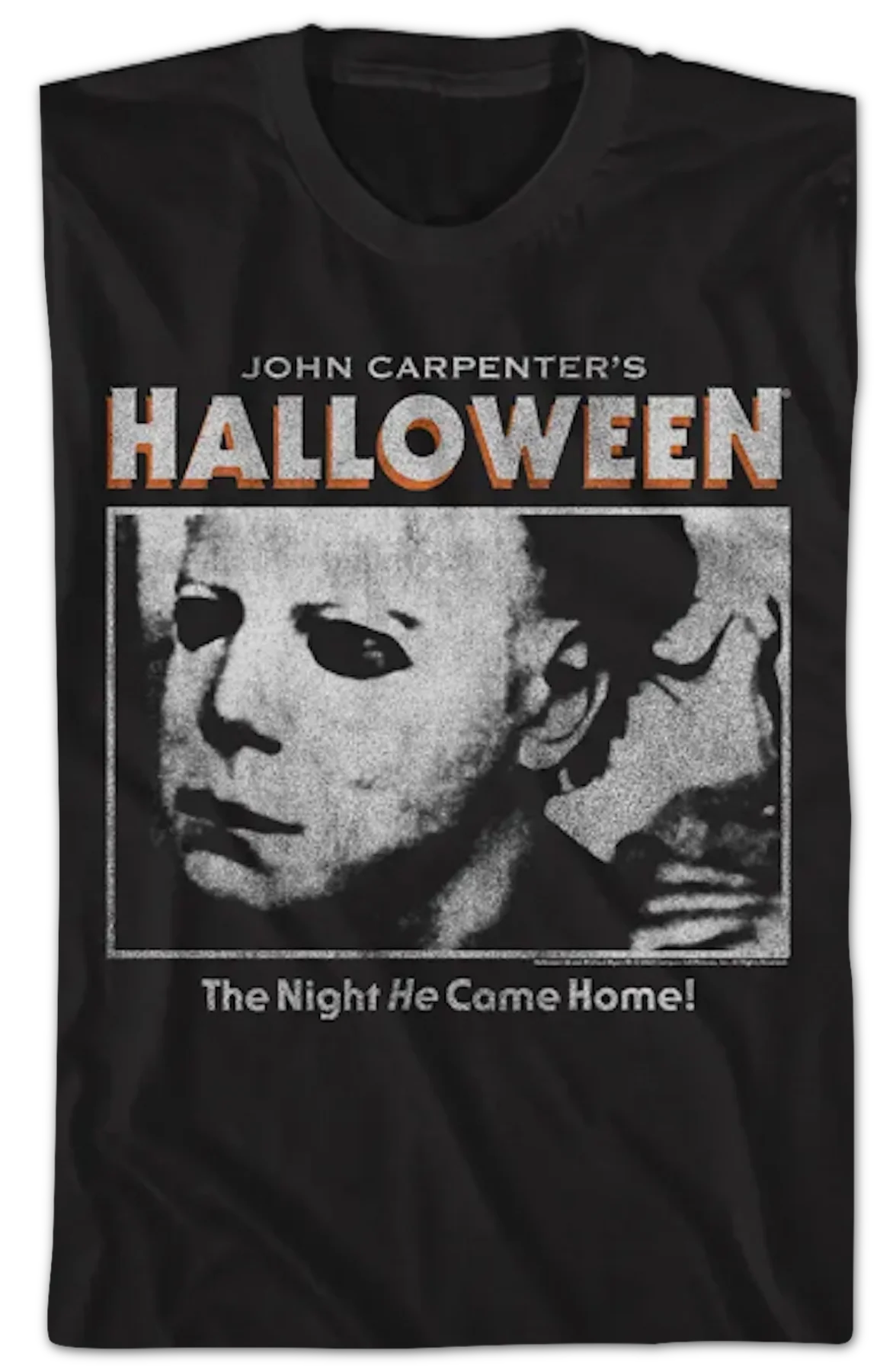 Michael Myers The Night He Came Home Halloween T-Shirt - Image 2