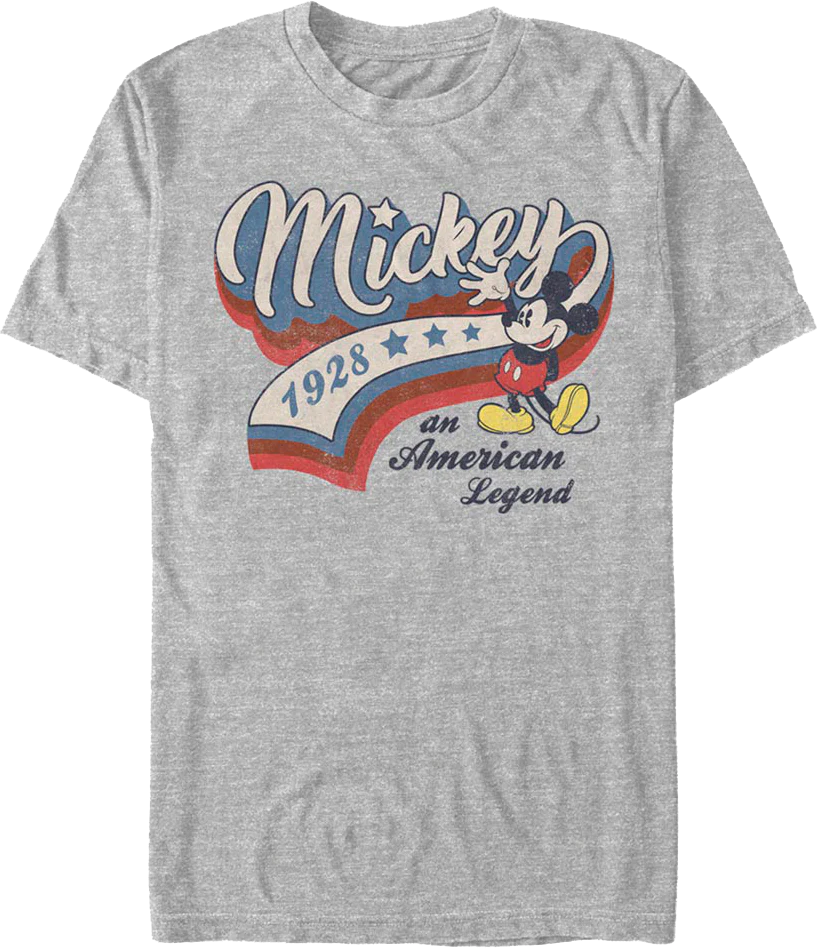 Mickey Mouse An American Legend Disney T-Shirt