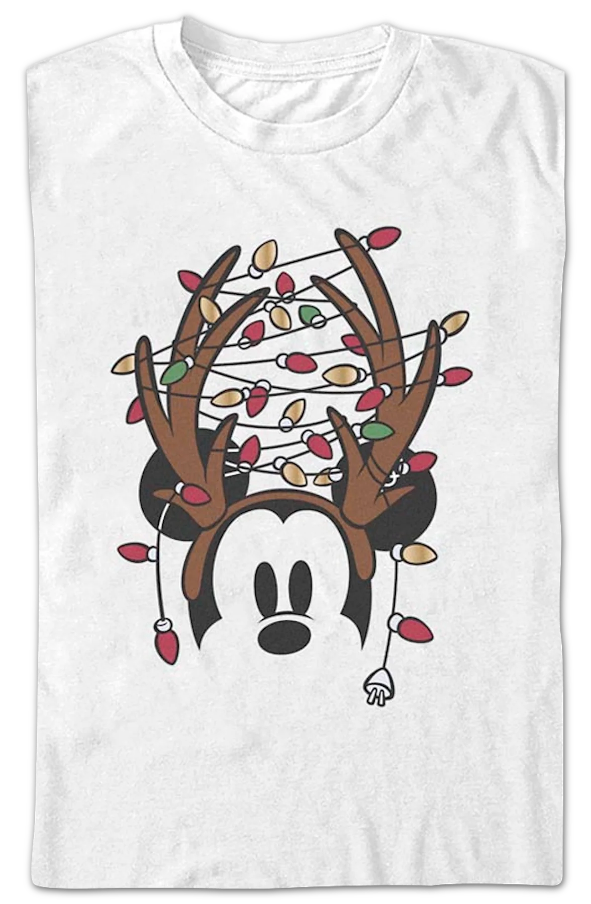 Mickey Mouse Antlers Disney T-Shirt - Image 2