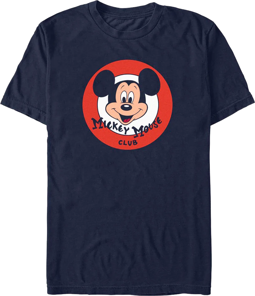 Mickey Mouse Club Logo Disney T-Shirt