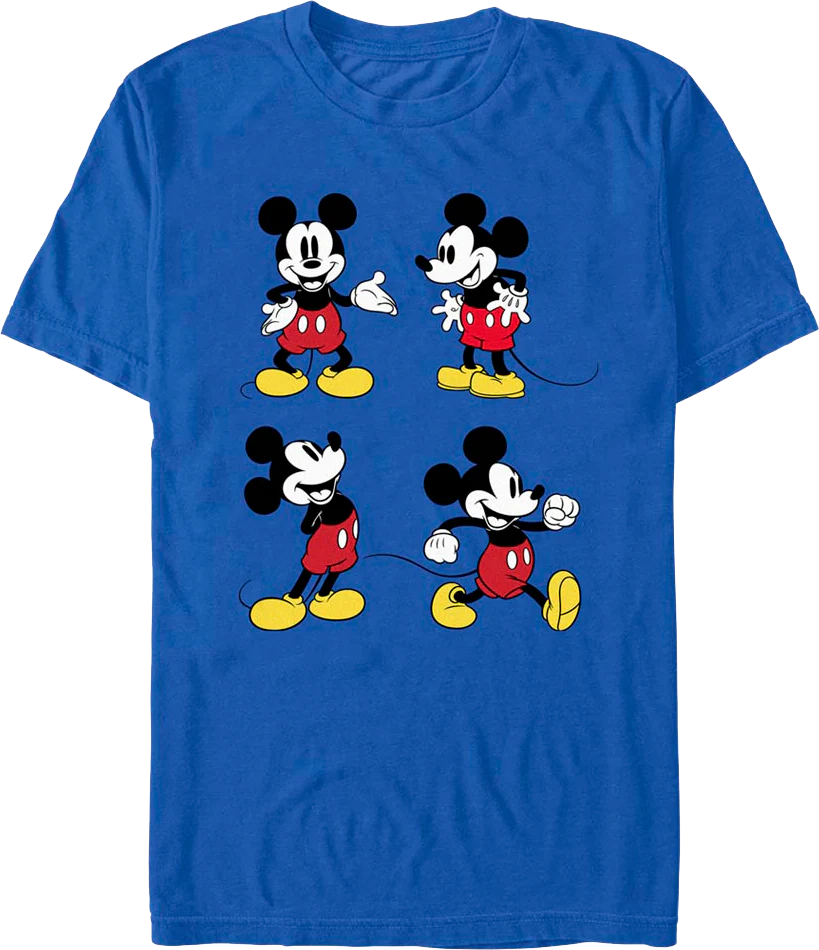 Mickey Mouse Poses Disney T-Shirt