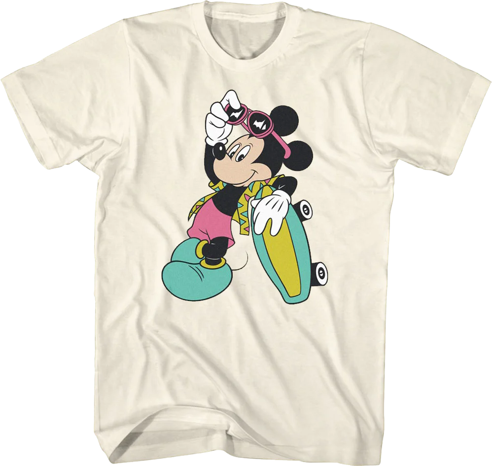 Mickey Mouse Skateboard Disney T-Shirt
