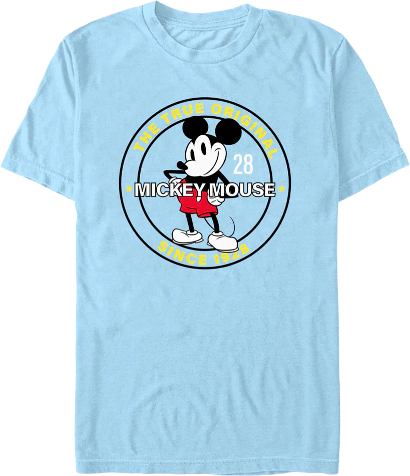 Mickey Mouse The True Original Since 1928 Disney T-Shirt