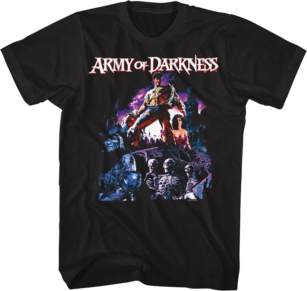 Middle Ages Poster Army Of Darkness T-Shirt